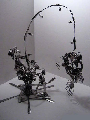 絕對雷人的創意用刀刀叉叉做裝飾