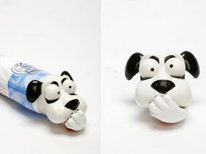 創意家居用品 惡搞牙膏蓋子