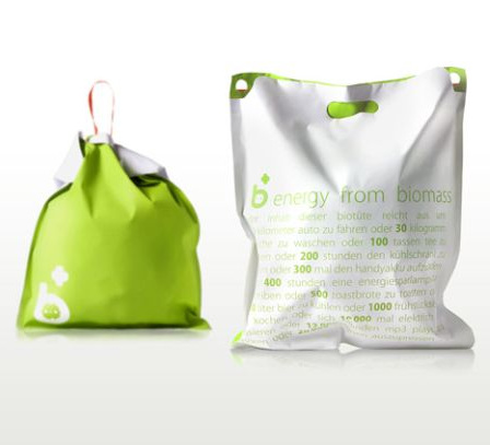 能量提示垃圾袋 提高環保意識