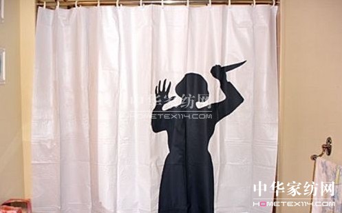 生活有滋味另類搞怪浴簾、壁紙添趣味