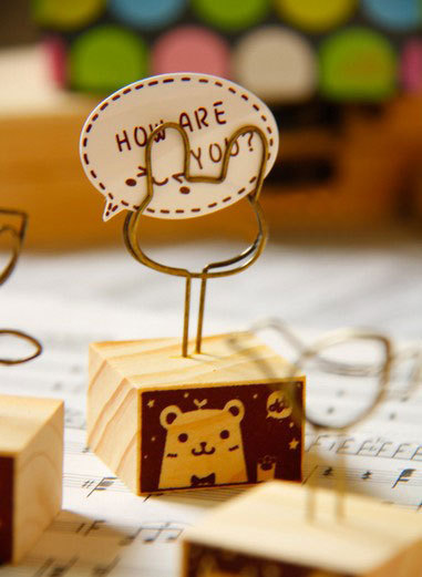 鐵質留言夾傳遞浪漫情愫