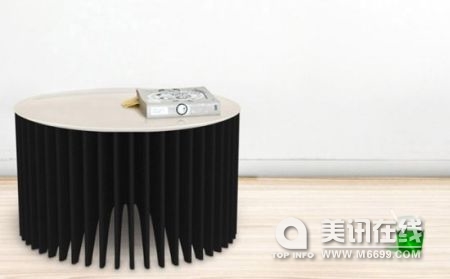 最新潮的暖氣咖啡桌設計