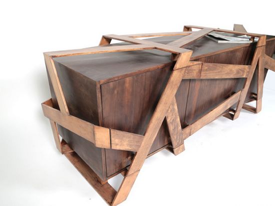 樹皮創意儲物家具