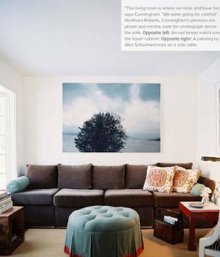 色彩沙發帶來春的消息