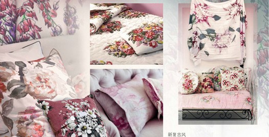 "記憶"組構2015春夏家紡趨勢主題