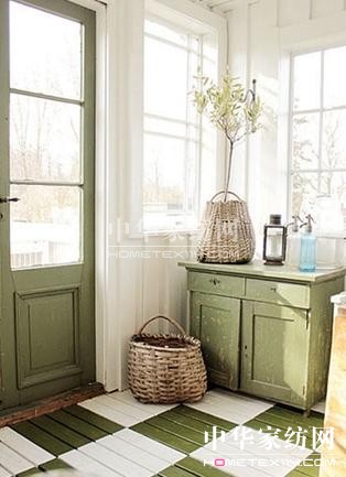 【1】家居玩色主義 80后最愛彩色地板