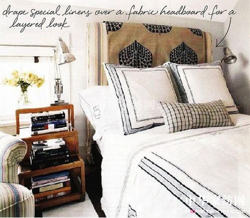 白色主調(diào)淡雅時尚床品