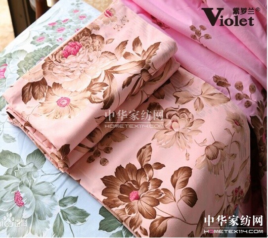 紫羅蘭國民床單掀起復古風潮