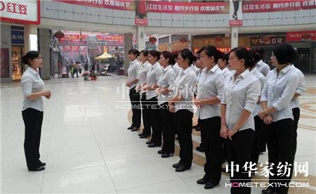 HOdo紅豆家紡湖北當陽店開業生意紅火